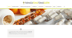 Desktop Screenshot of farmaciatomas.net